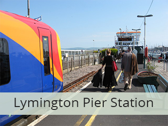 lymington pier station